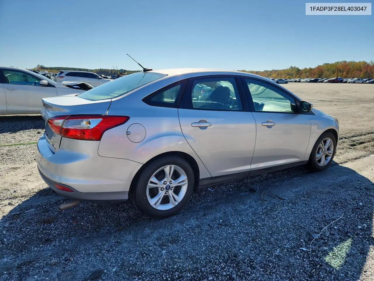 1FADP3F28EL403047 2014 Ford Focus Se