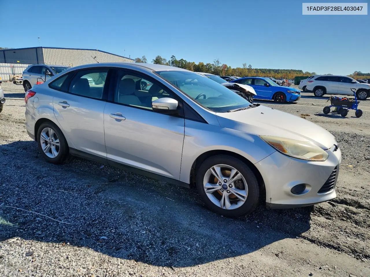 1FADP3F28EL403047 2014 Ford Focus Se