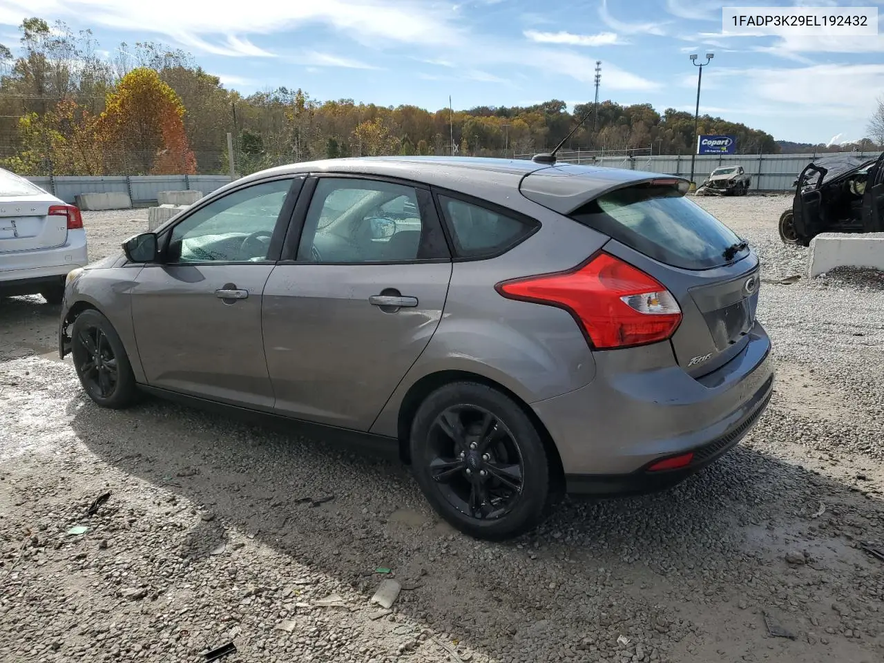 1FADP3K29EL192432 2014 Ford Focus Se