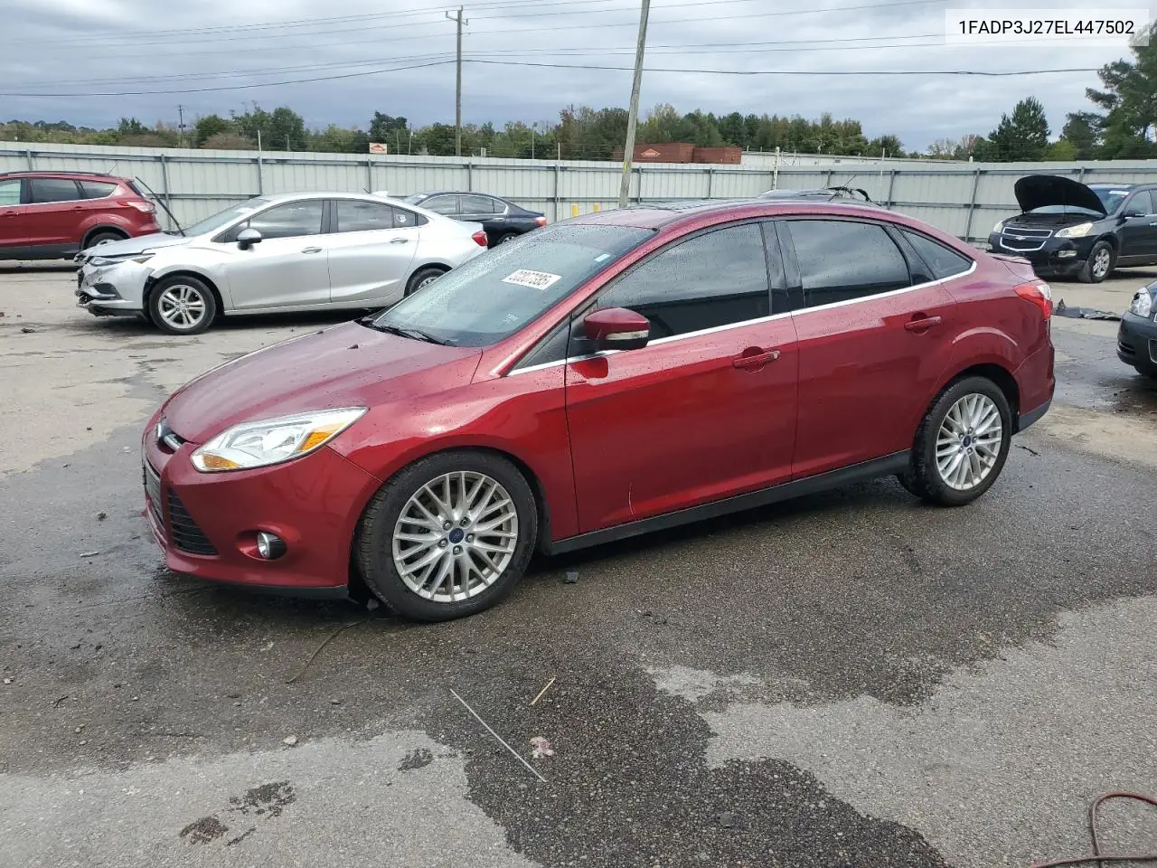 1FADP3J27EL447502 2014 Ford Focus Titanium