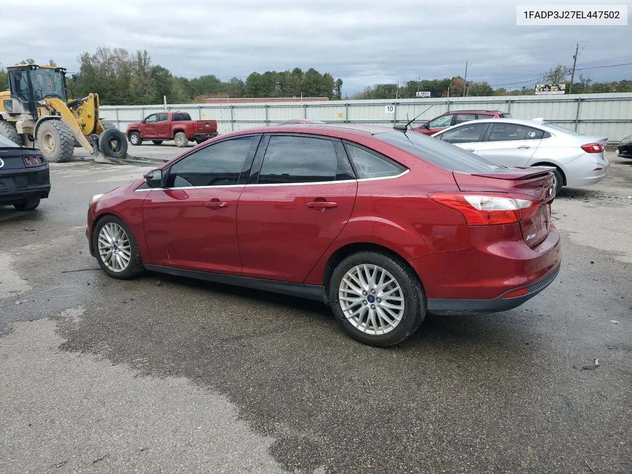 1FADP3J27EL447502 2014 Ford Focus Titanium