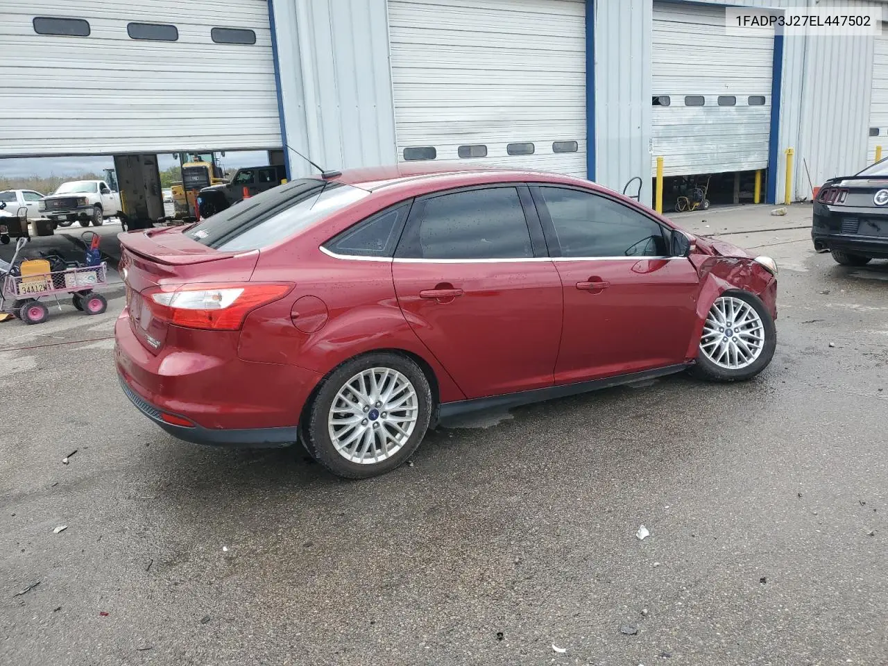 1FADP3J27EL447502 2014 Ford Focus Titanium