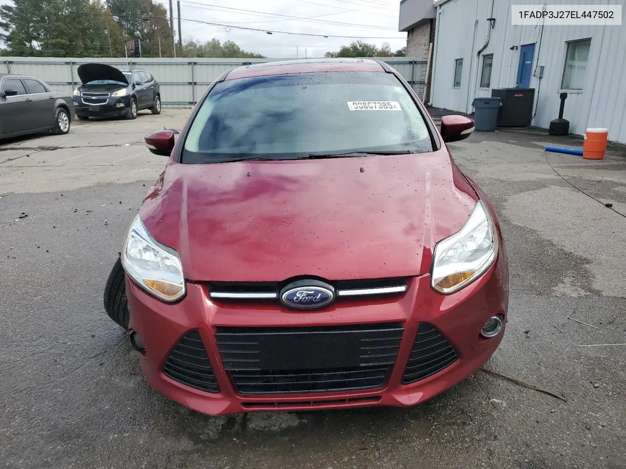 1FADP3J27EL447502 2014 Ford Focus Titanium