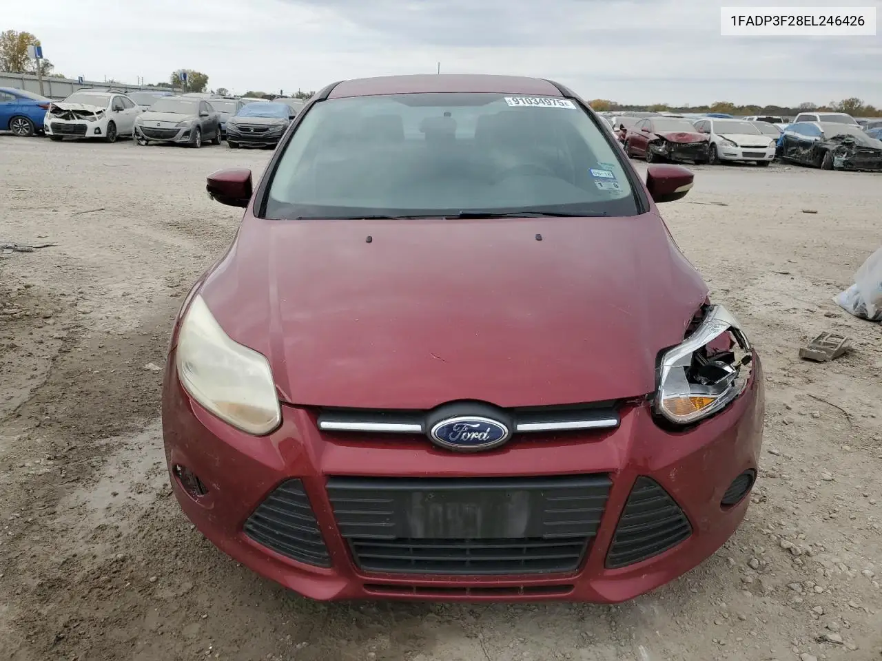 1FADP3F28EL246426 2014 Ford Focus Se