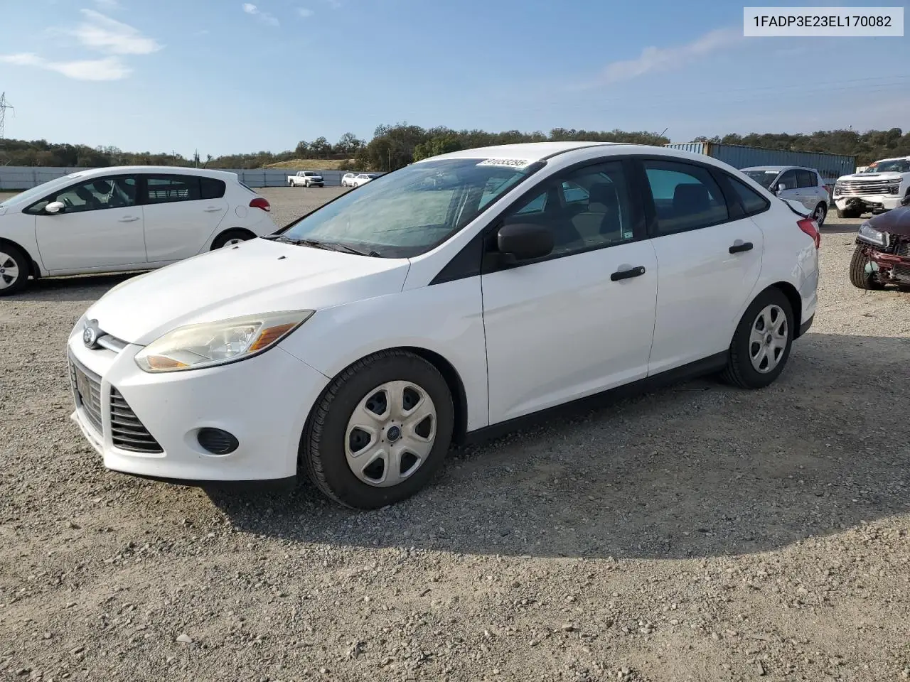 1FADP3E23EL170082 2014 Ford Focus S