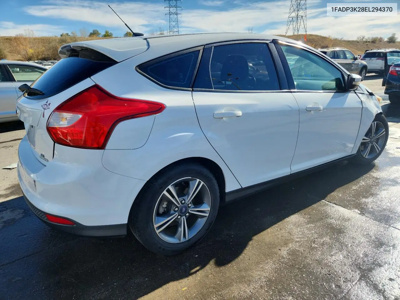 1FADP3K28EL294370 2014 Ford Focus Se
