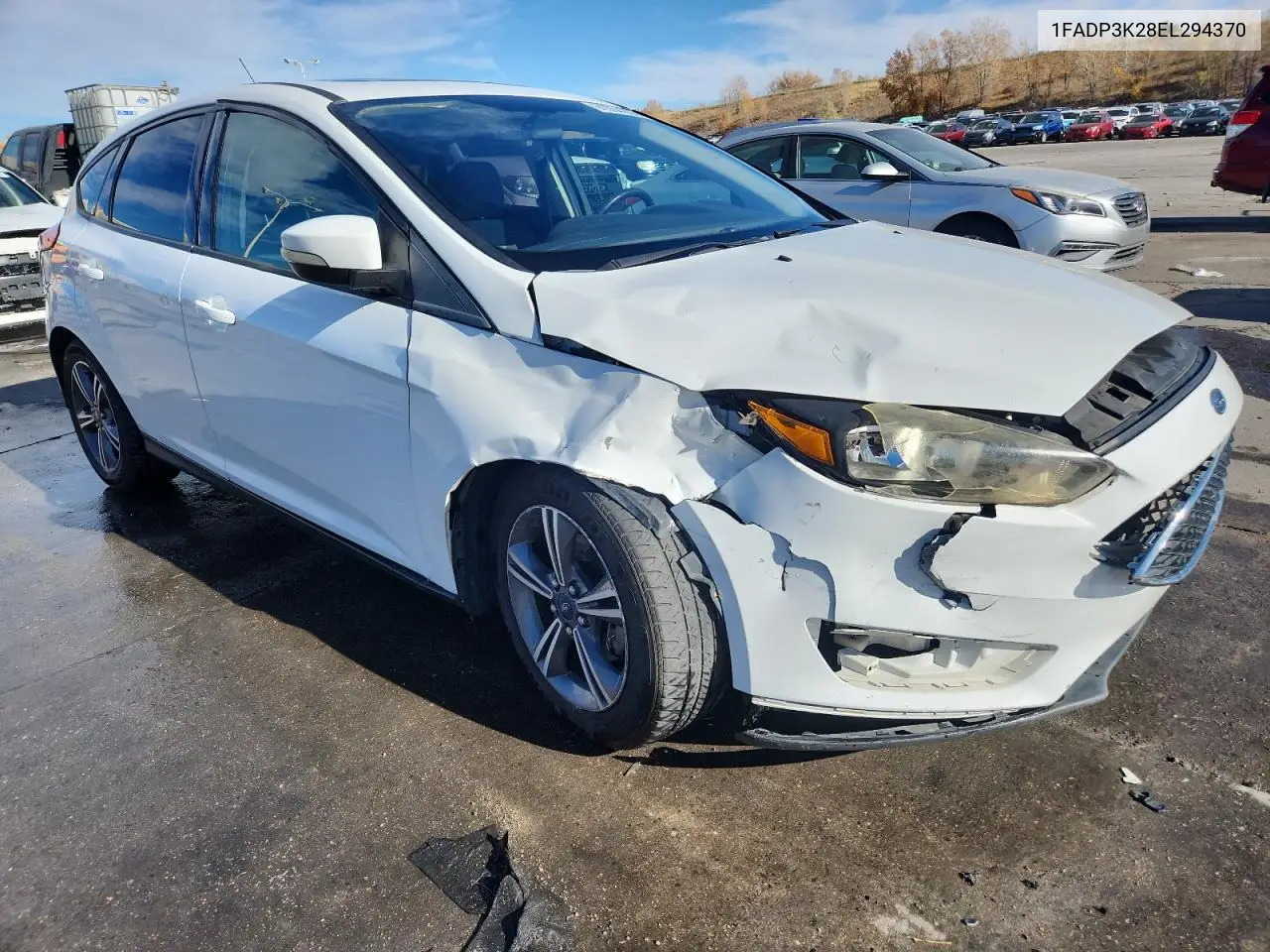 1FADP3K28EL294370 2014 Ford Focus Se
