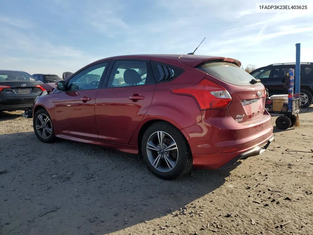 1FADP3K23EL403625 2014 Ford Focus Se