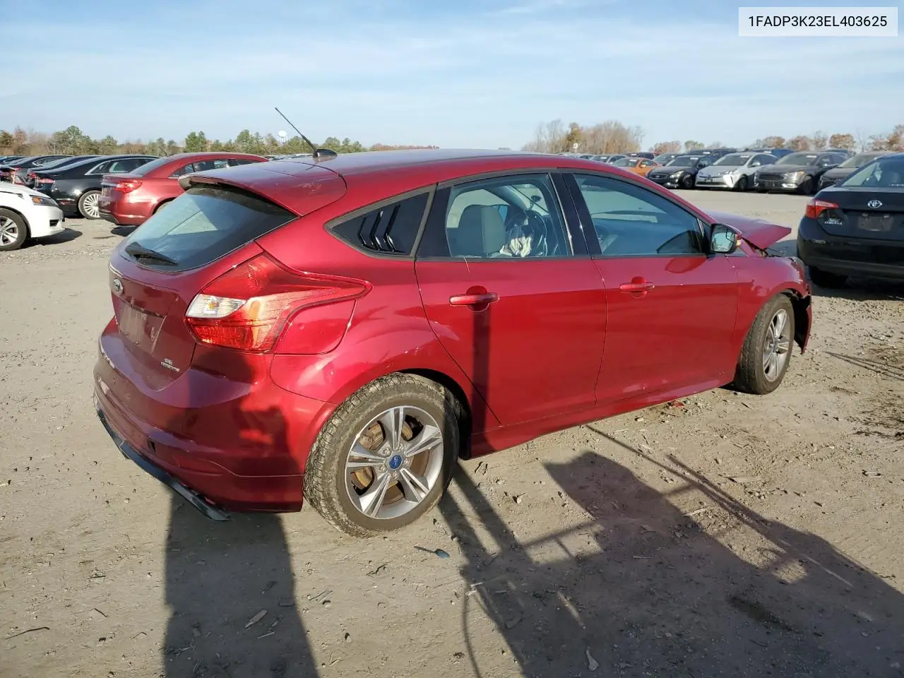 1FADP3K23EL403625 2014 Ford Focus Se