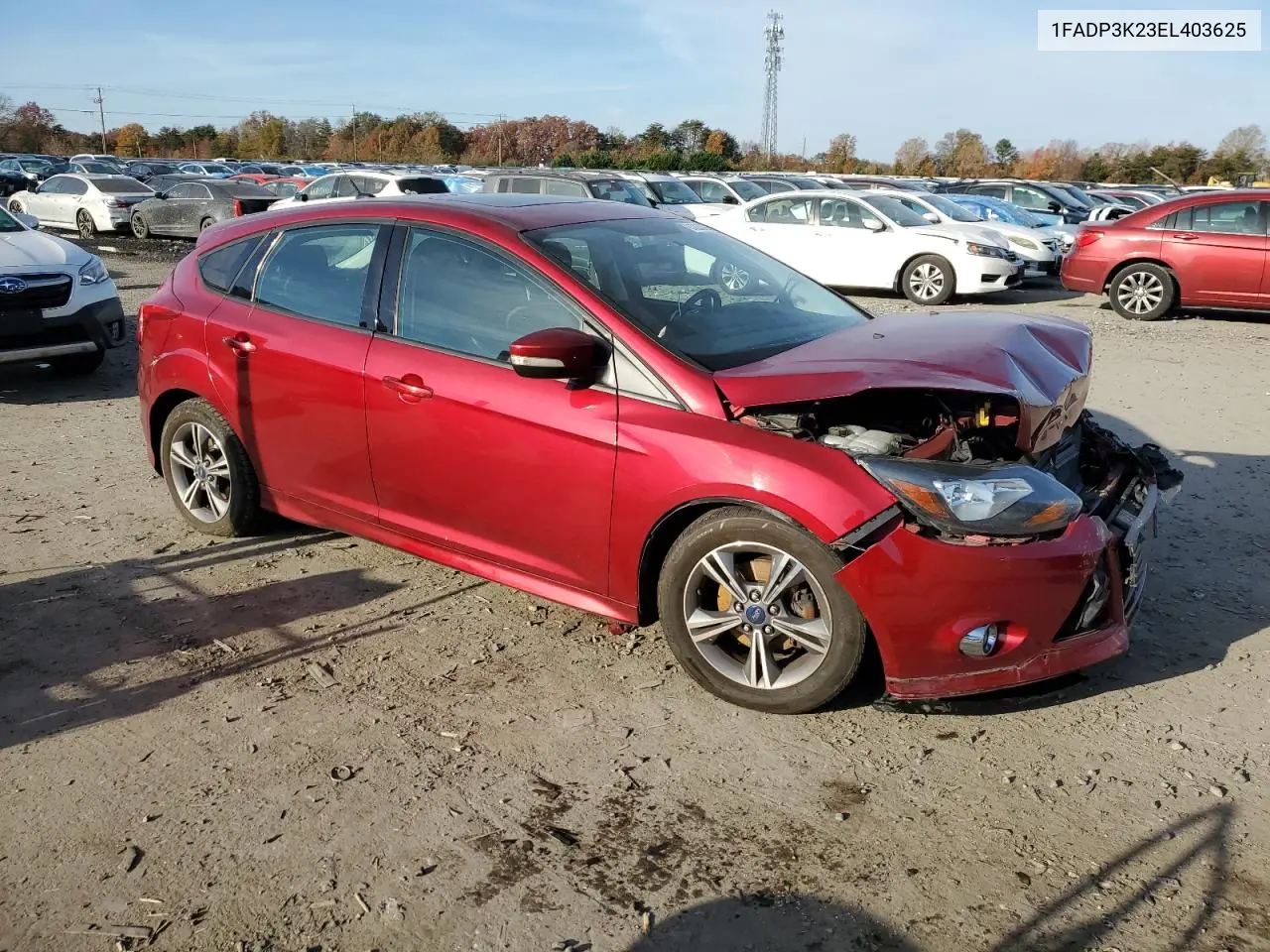 1FADP3K23EL403625 2014 Ford Focus Se