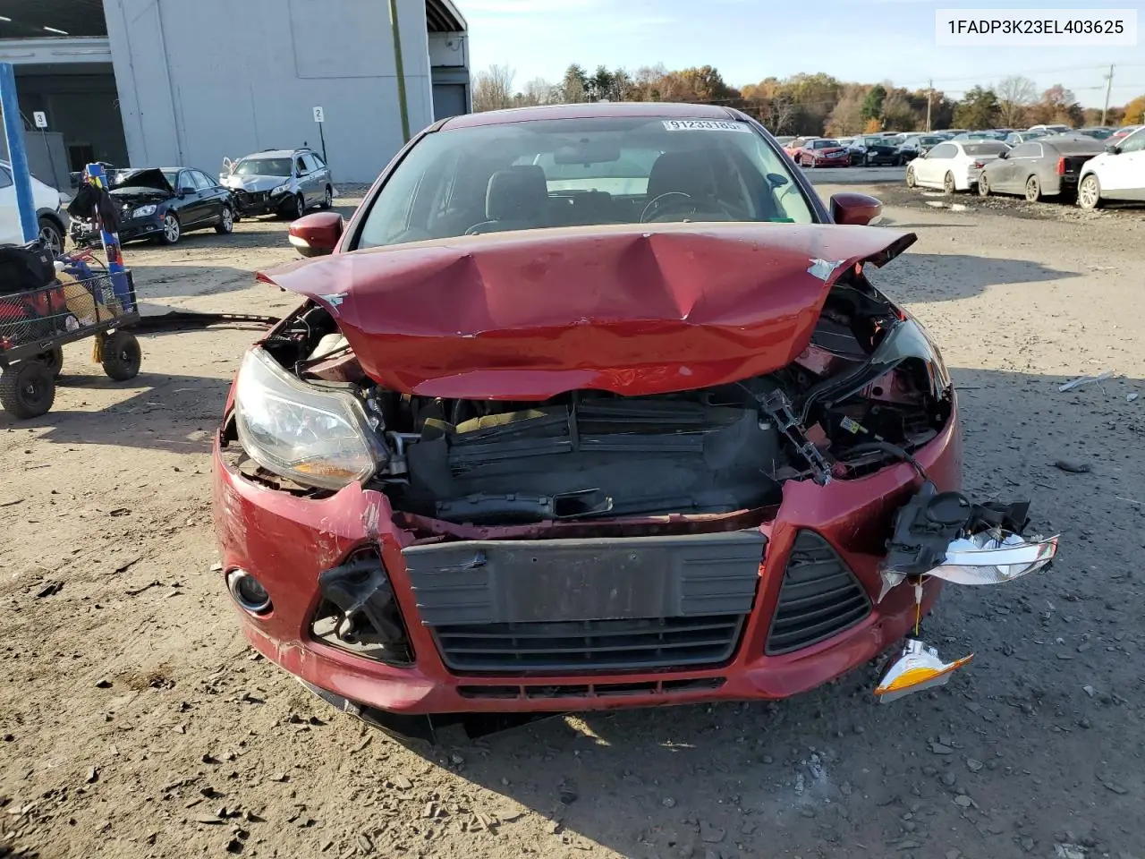 1FADP3K23EL403625 2014 Ford Focus Se