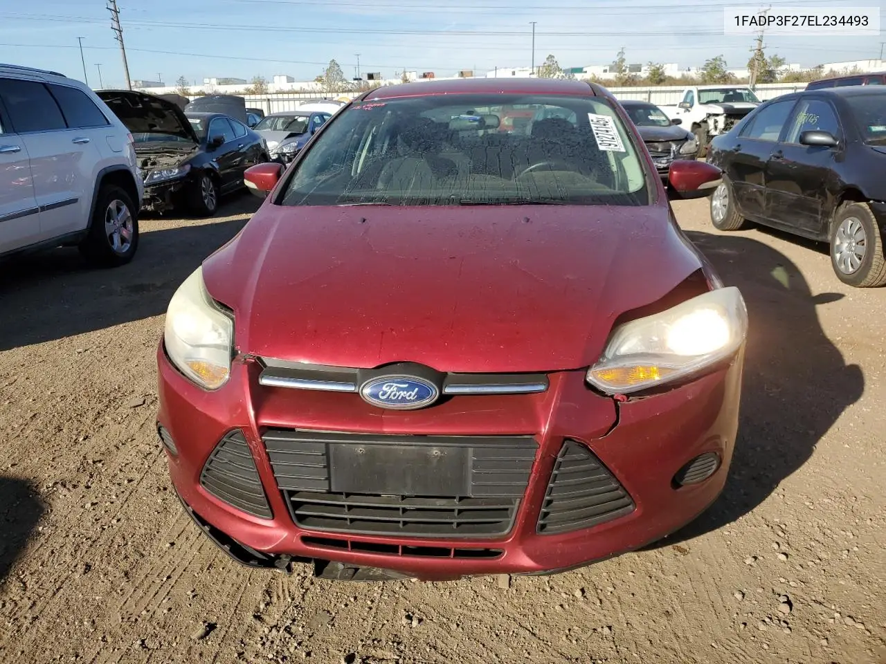 1FADP3F27EL234493 2014 Ford Focus Se