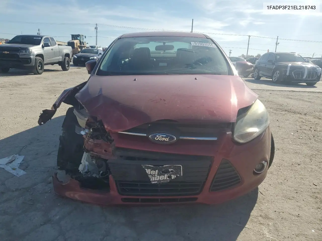 1FADP3F21EL218743 2014 Ford Focus Se