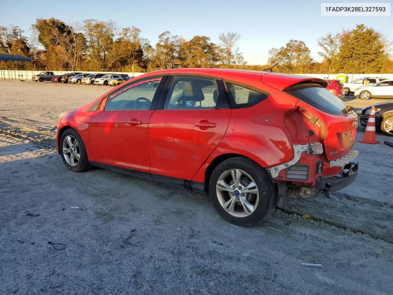 1FADP3K28EL327593 2014 Ford Focus Se
