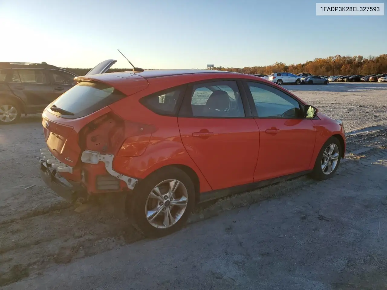 1FADP3K28EL327593 2014 Ford Focus Se