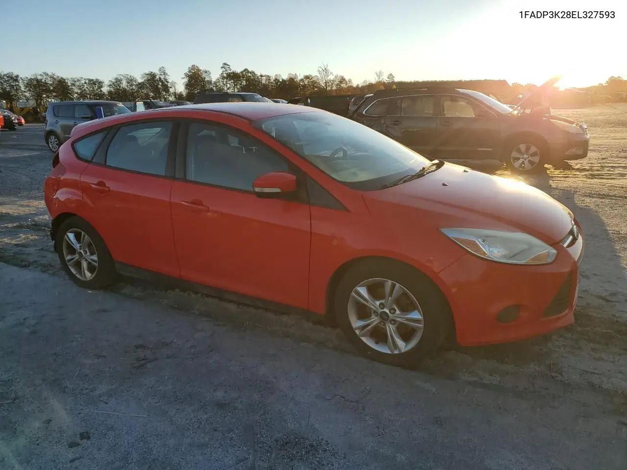 1FADP3K28EL327593 2014 Ford Focus Se