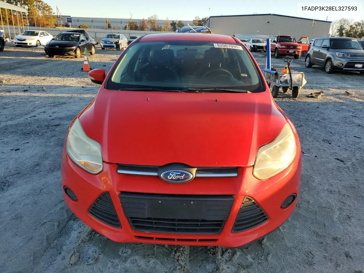 1FADP3K28EL327593 2014 Ford Focus Se