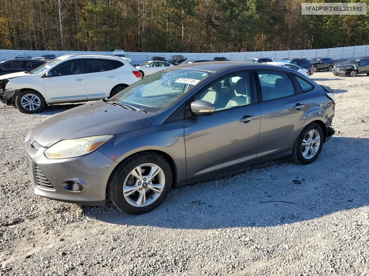 1FADP3F2XEL221592 2014 Ford Focus Se