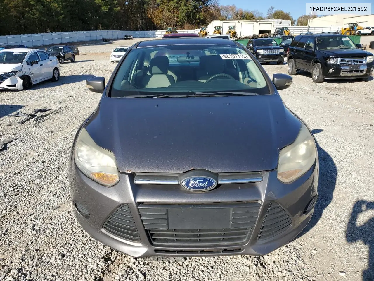 1FADP3F2XEL221592 2014 Ford Focus Se