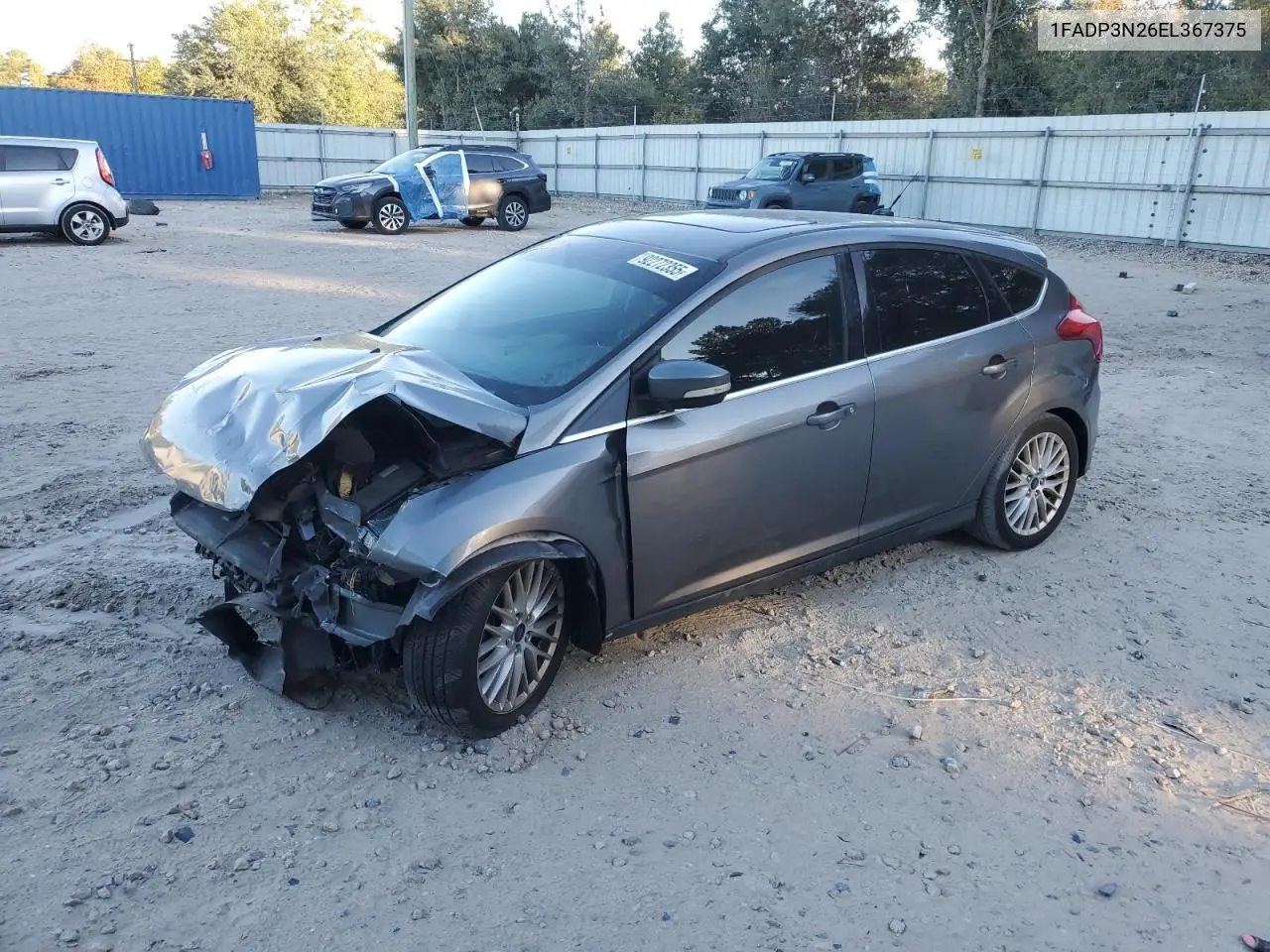1FADP3N26EL367375 2014 Ford Focus Titanium