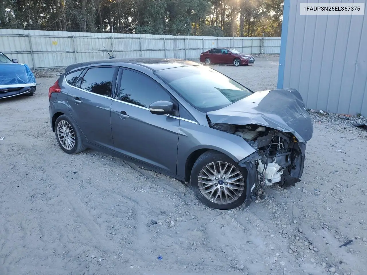 1FADP3N26EL367375 2014 Ford Focus Titanium