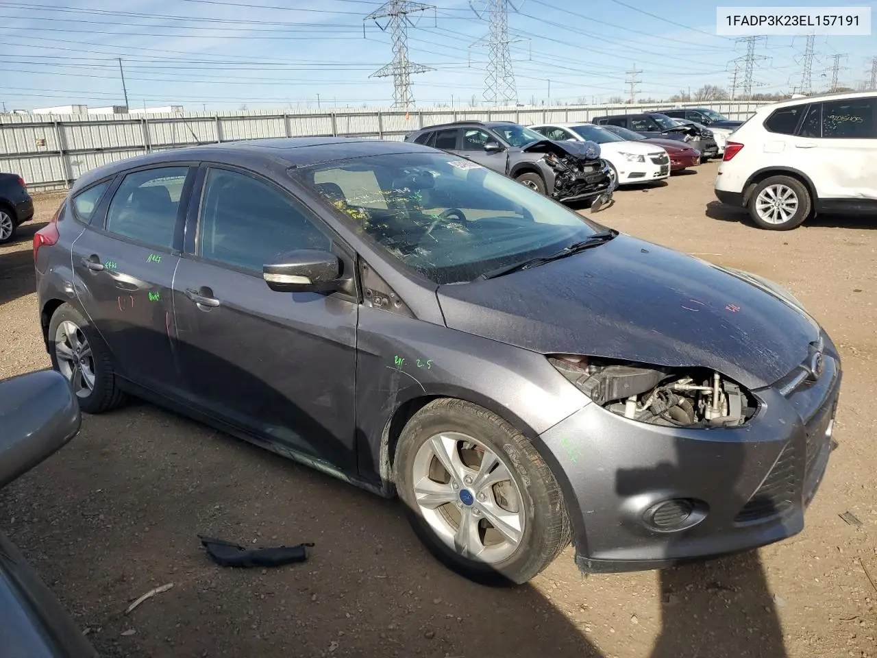 1FADP3K23EL157191 2014 Ford Focus Se