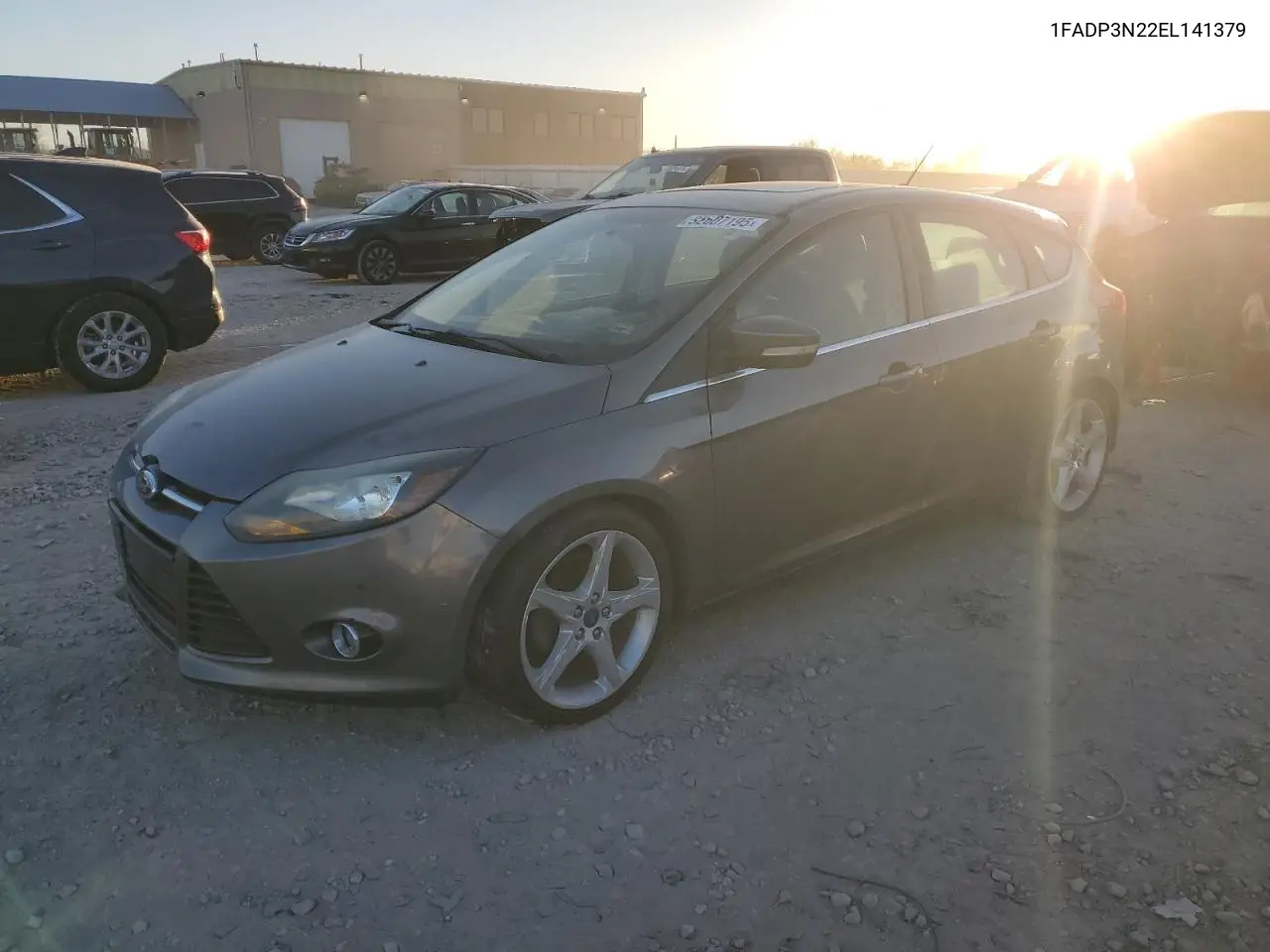 1FADP3N22EL141379 2014 Ford Focus Titanium
