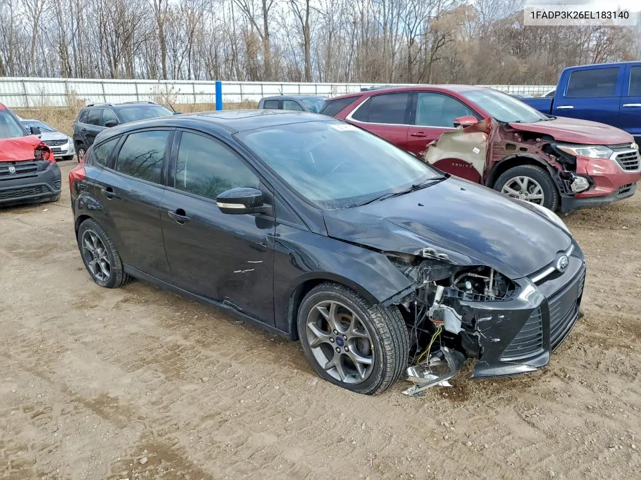 1FADP3K26EL183140 2014 Ford Focus Se