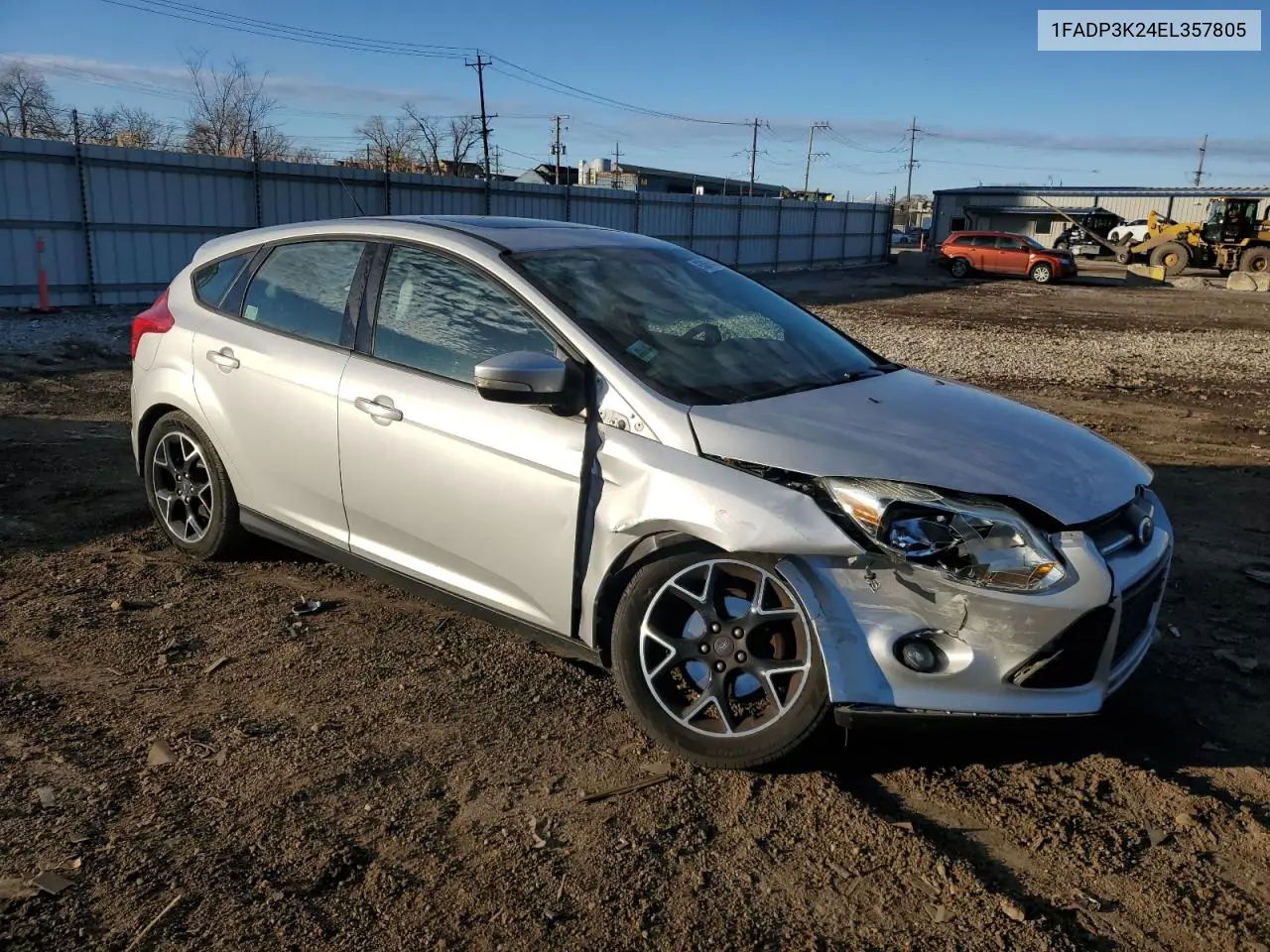 1FADP3K24EL357805 2014 Ford Focus Se