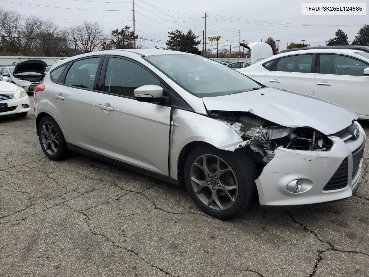 1FADP3K26EL124685 2014 Ford Focus Se
