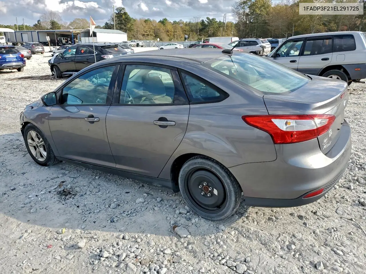 1FADP3F21EL291725 2014 Ford Focus Se