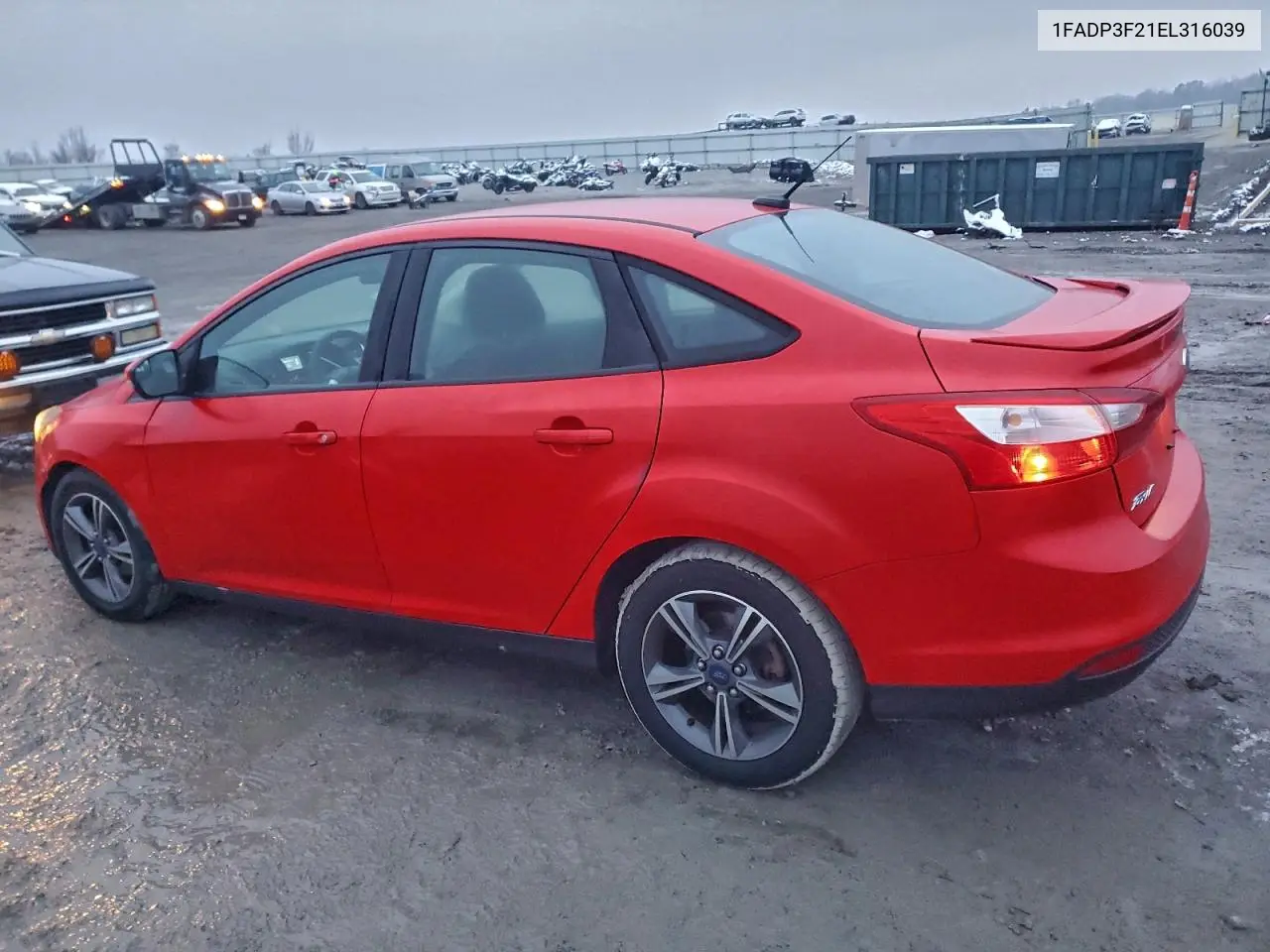 1FADP3F21EL316039 2014 Ford Focus Se