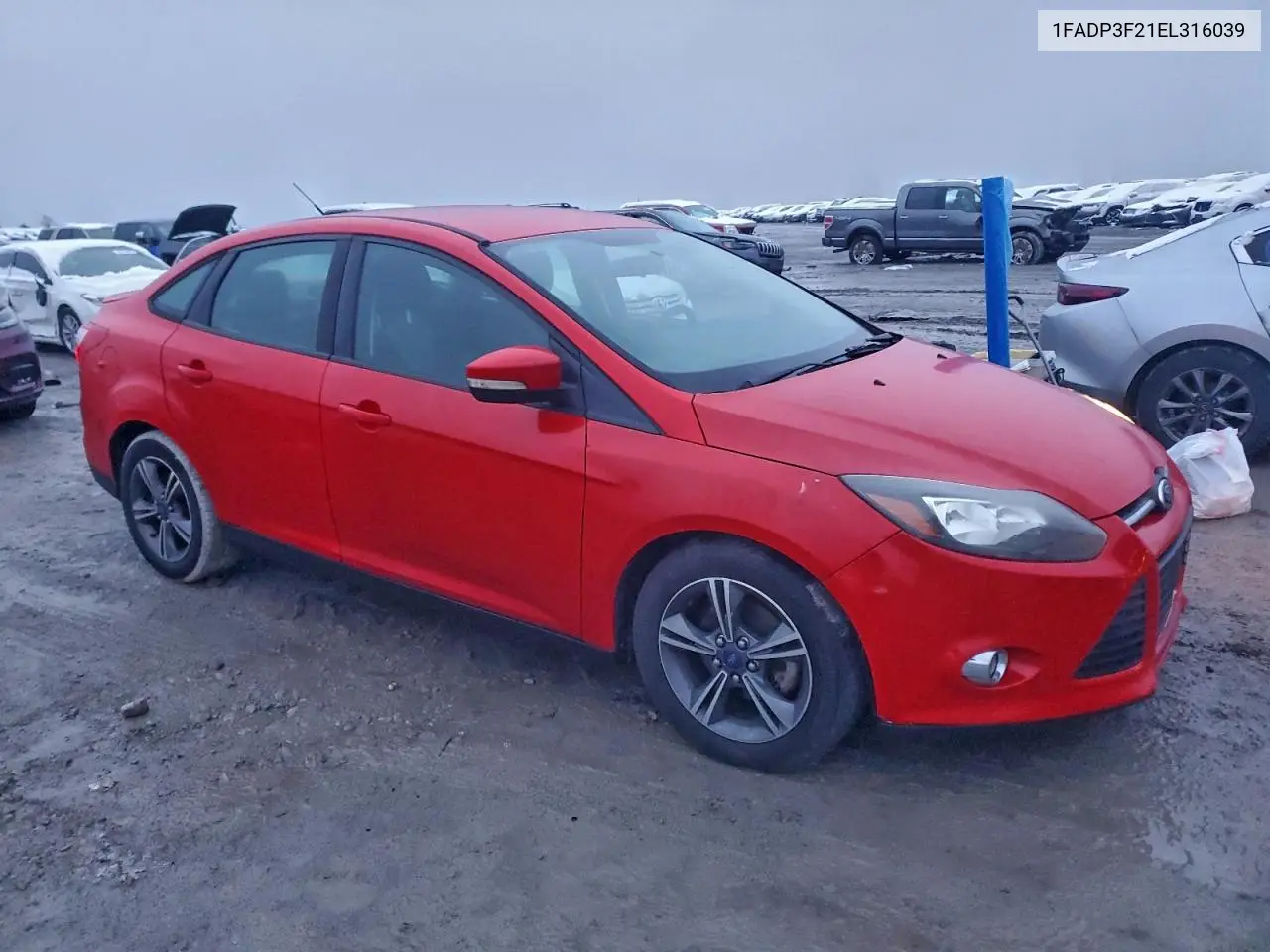 1FADP3F21EL316039 2014 Ford Focus Se