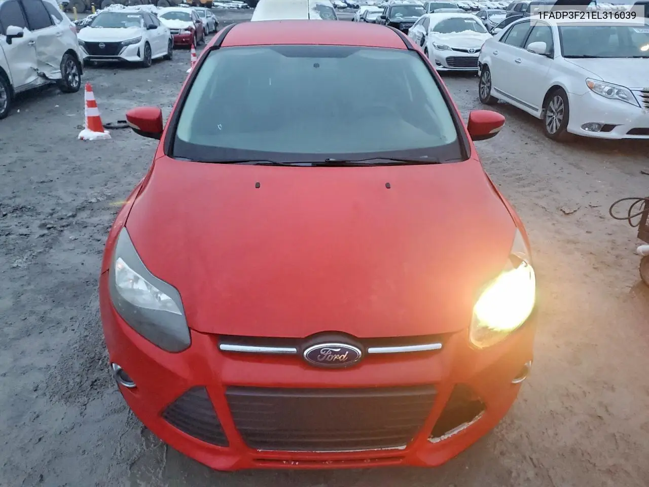 1FADP3F21EL316039 2014 Ford Focus Se