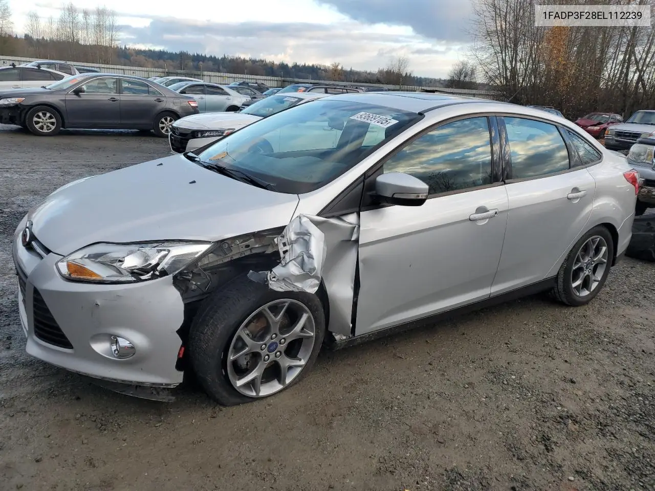 1FADP3F28EL112239 2014 Ford Focus Se