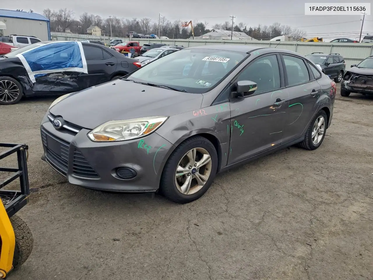 1FADP3F20EL115636 2014 Ford Focus Se