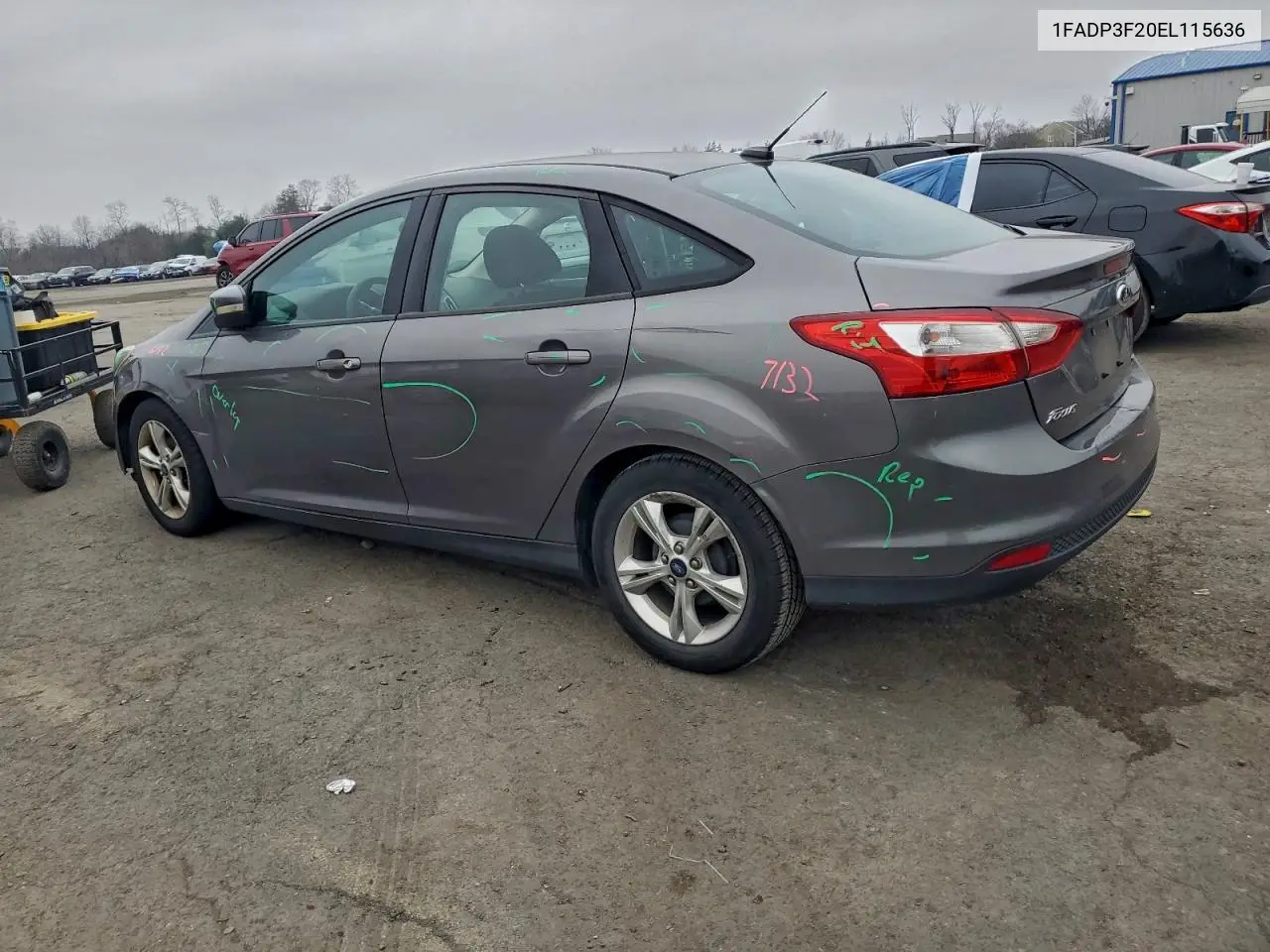 1FADP3F20EL115636 2014 Ford Focus Se