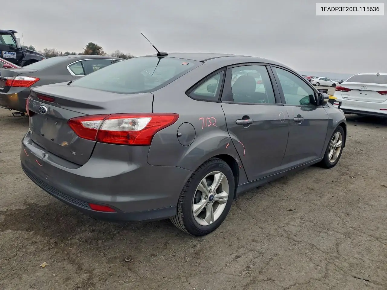 1FADP3F20EL115636 2014 Ford Focus Se
