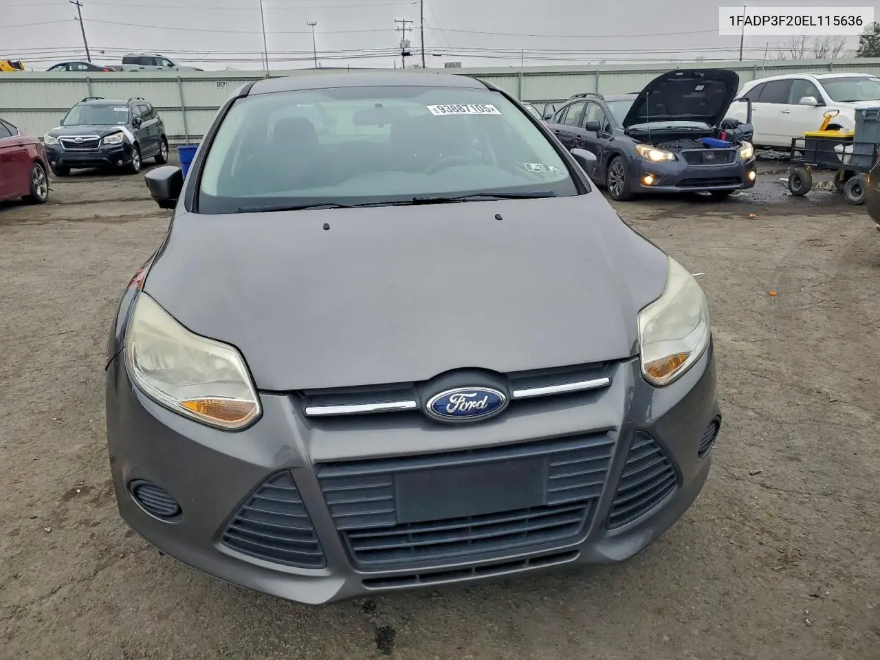 1FADP3F20EL115636 2014 Ford Focus Se