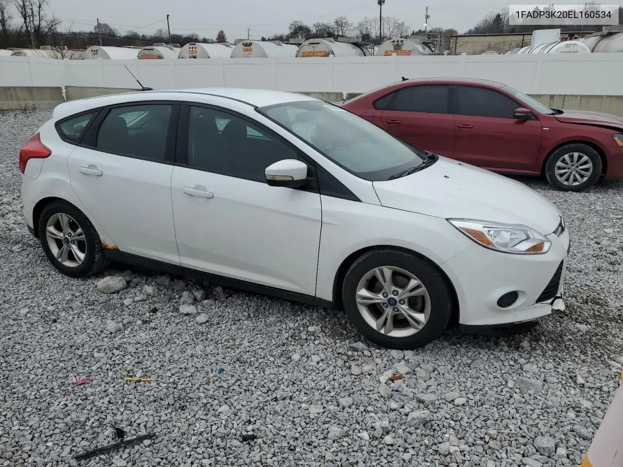 1FADP3K20EL160534 2014 Ford Focus Se
