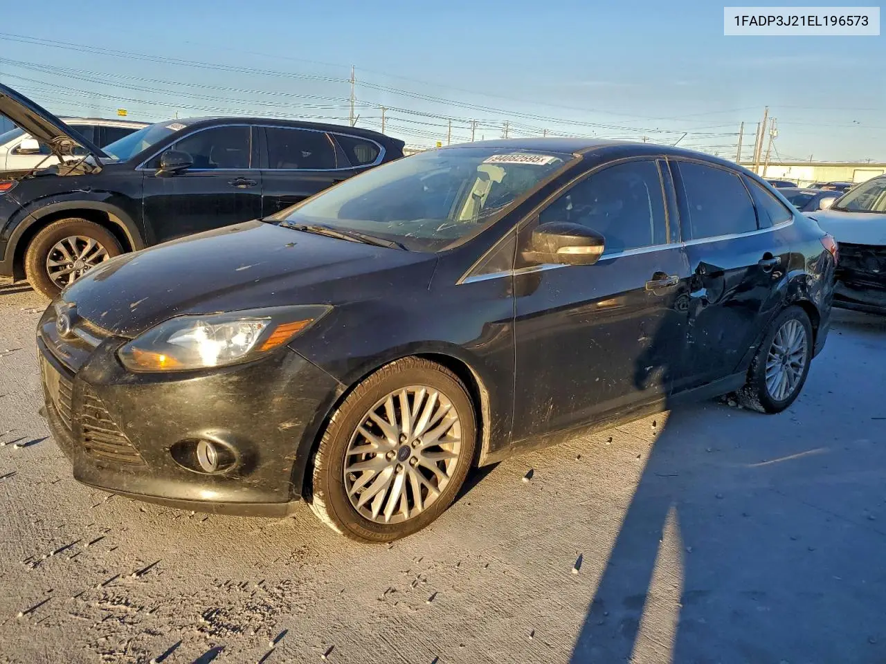 1FADP3J21EL196573 2014 Ford Focus Titanium