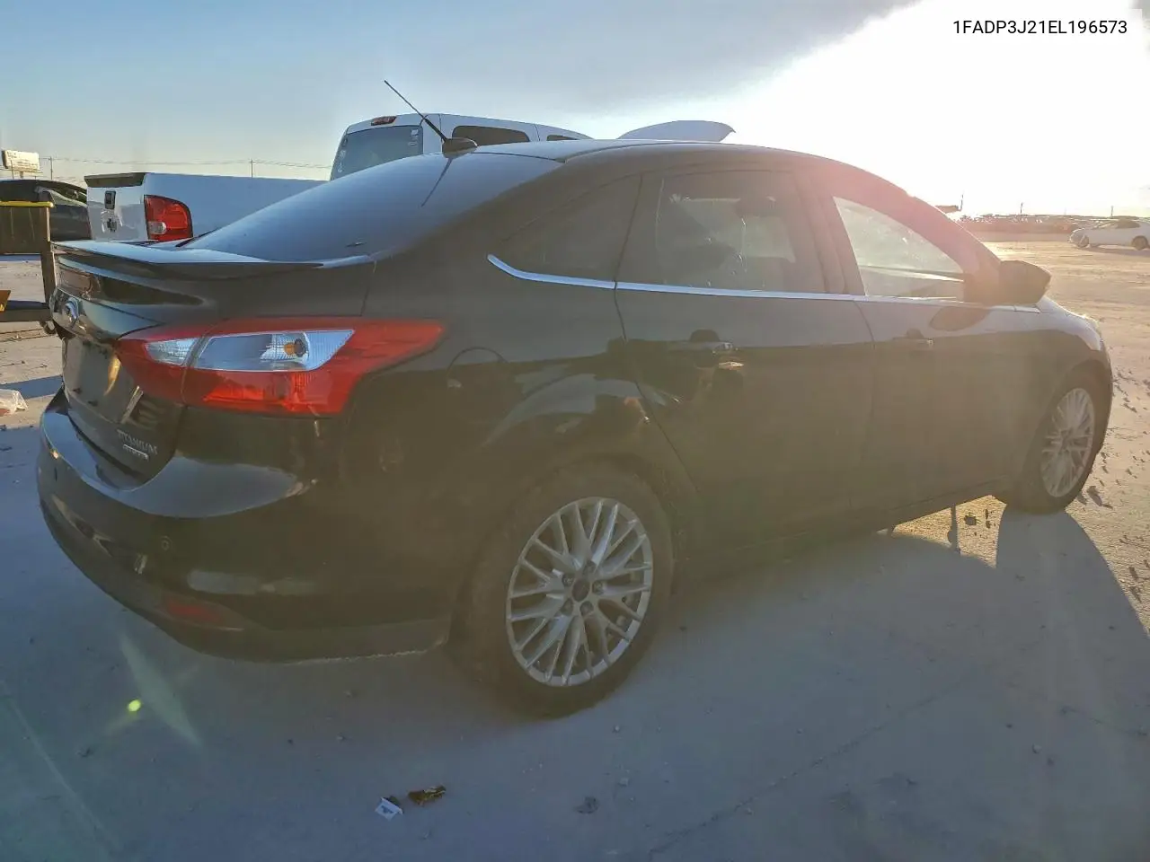 1FADP3J21EL196573 2014 Ford Focus Titanium