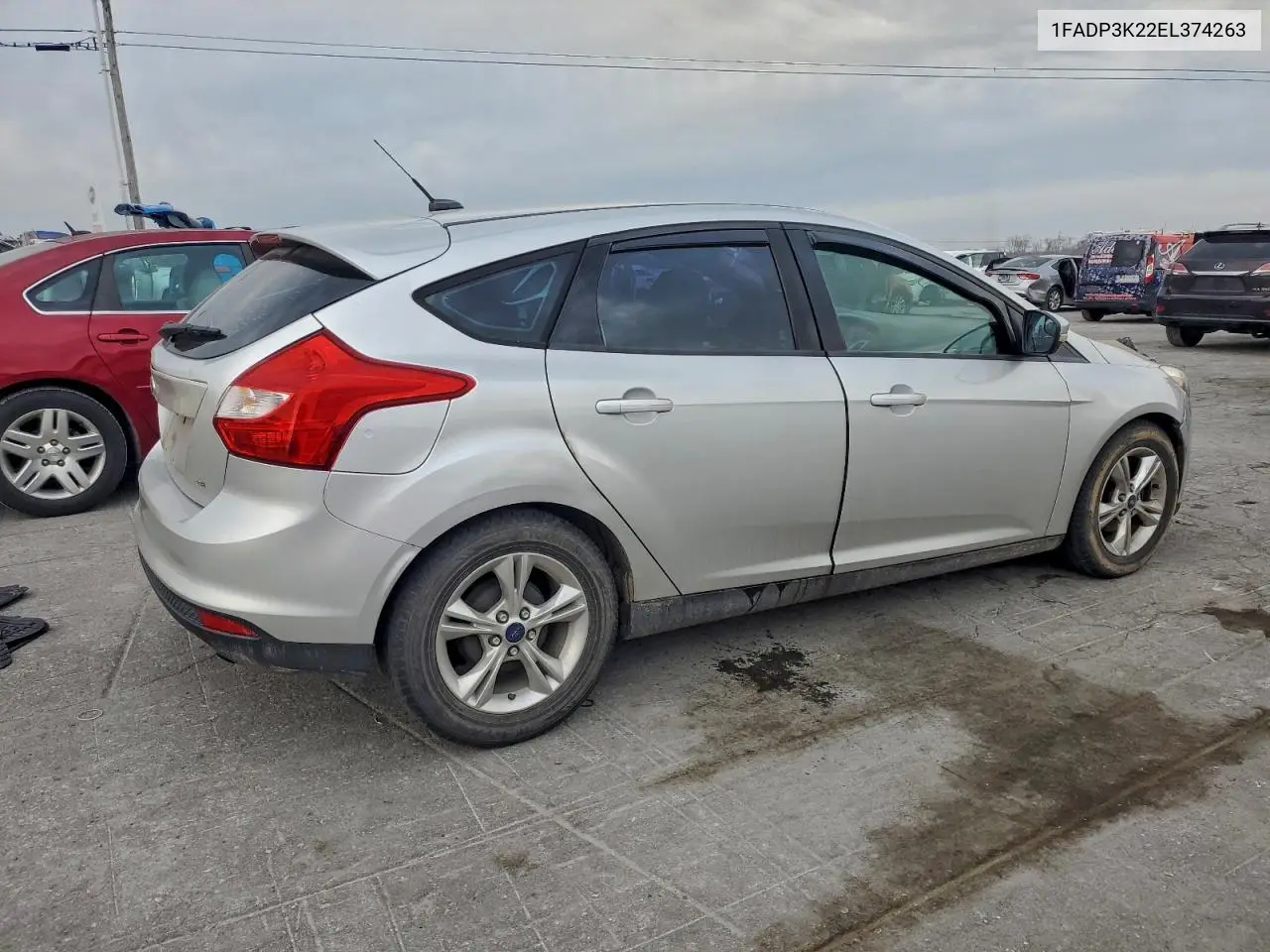 1FADP3K22EL374263 2014 Ford Focus Se