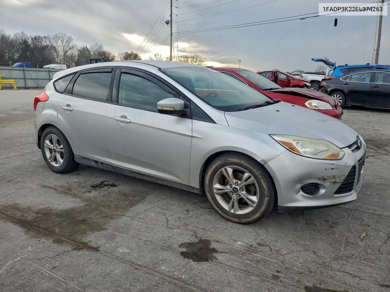 1FADP3K22EL374263 2014 Ford Focus Se
