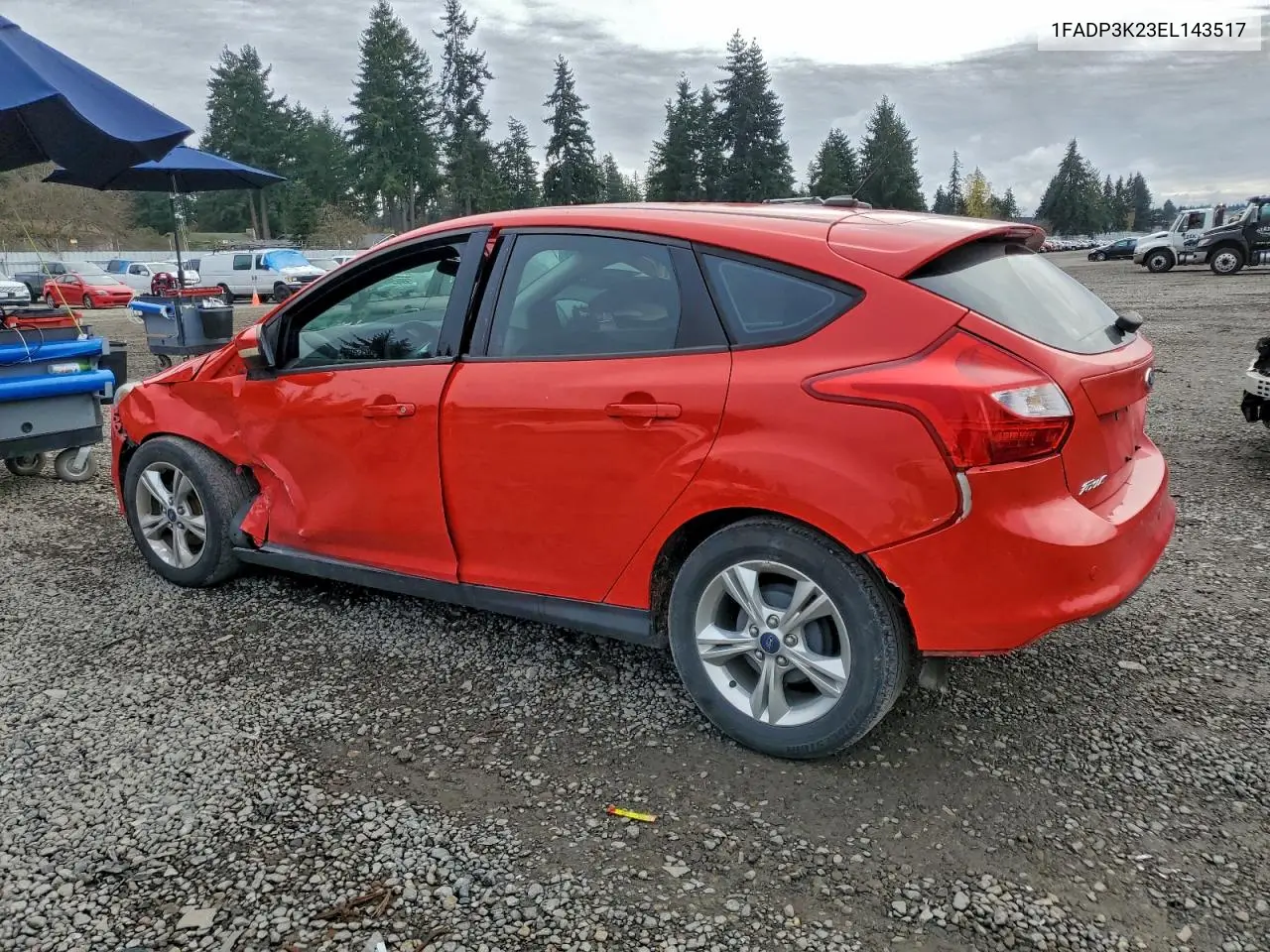 1FADP3K23EL143517 2014 Ford Focus Se