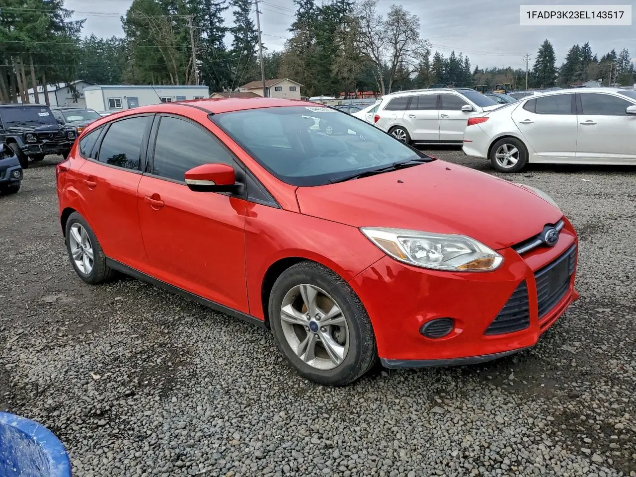 1FADP3K23EL143517 2014 Ford Focus Se