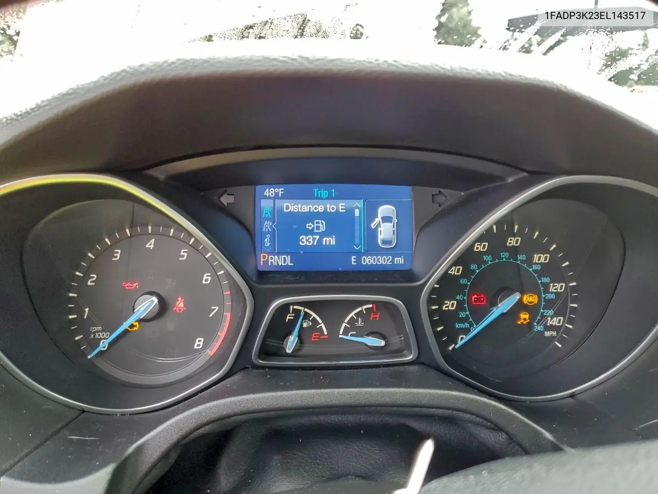 1FADP3K23EL143517 2014 Ford Focus Se