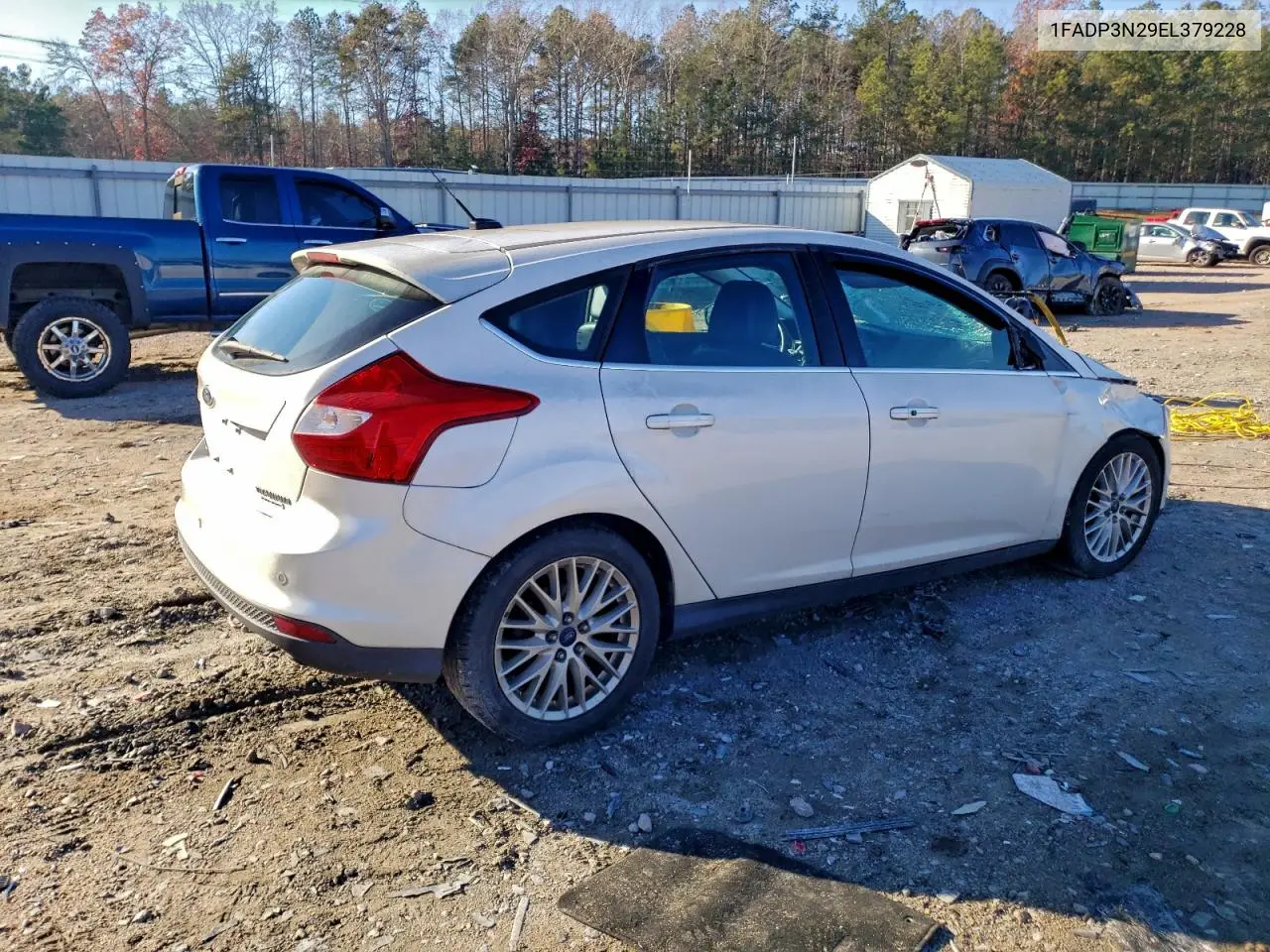1FADP3N29EL379228 2014 Ford Focus Titanium
