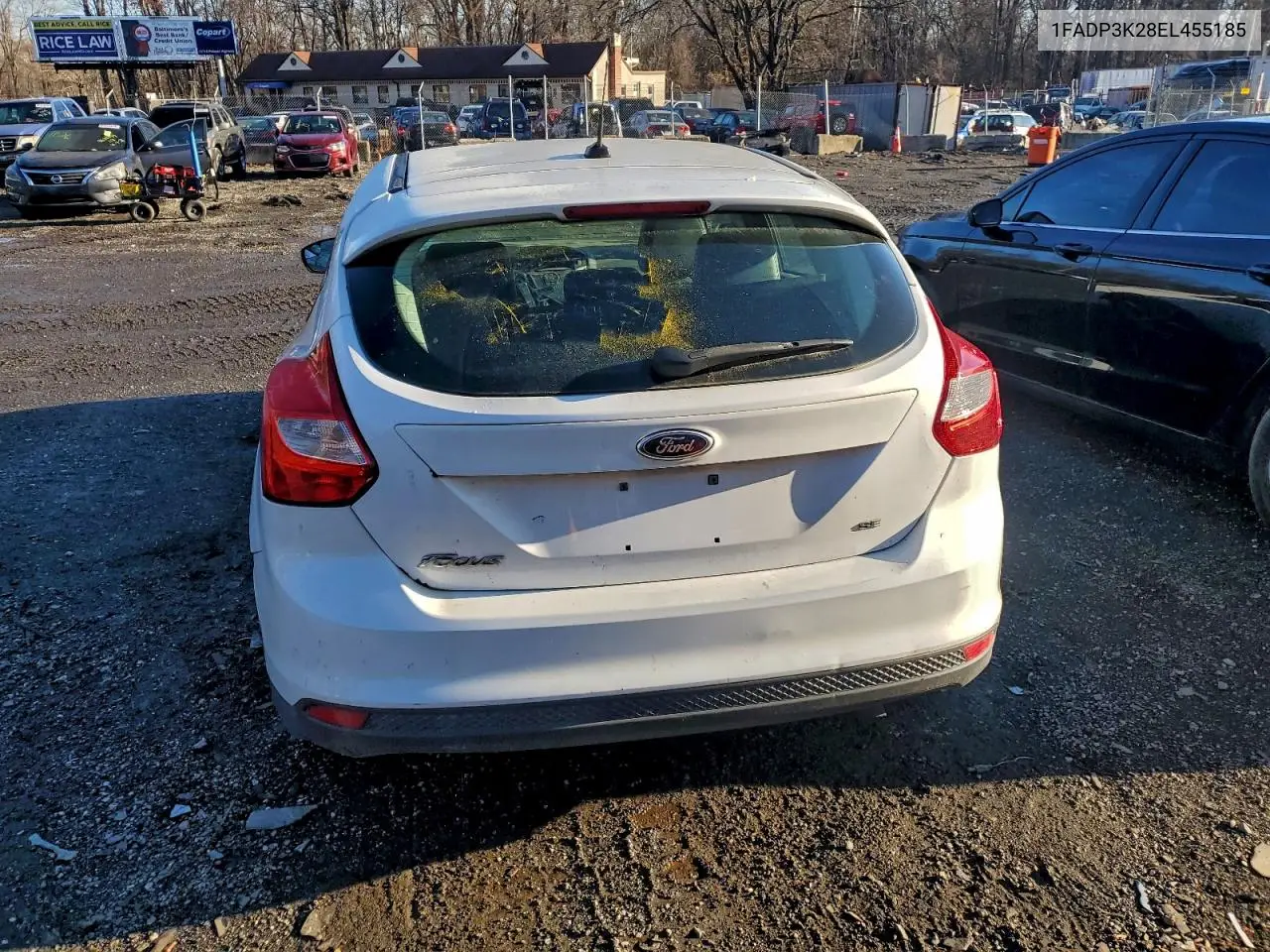 1FADP3K28EL455185 2014 Ford Focus Se