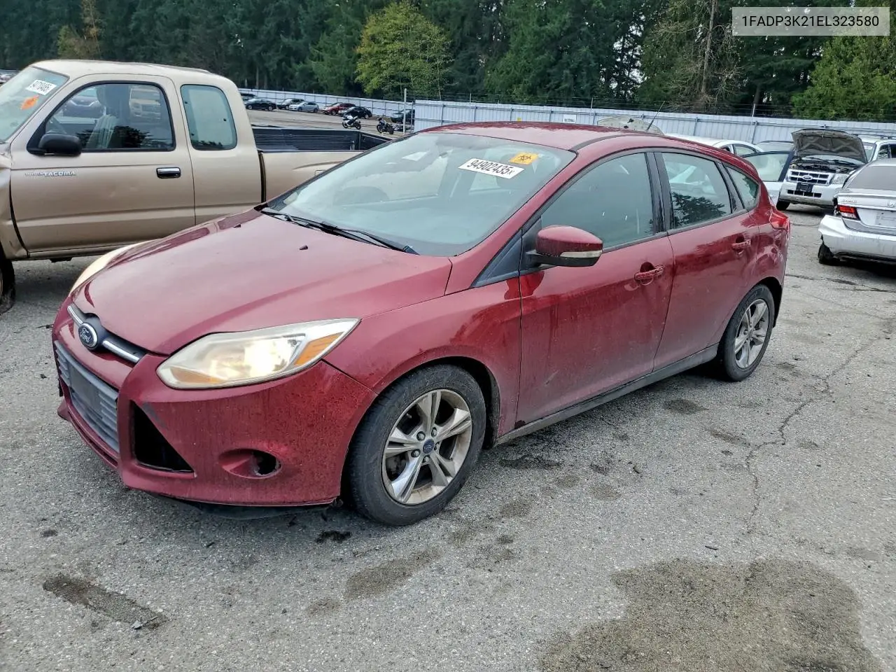 1FADP3K21EL323580 2014 Ford Focus Se